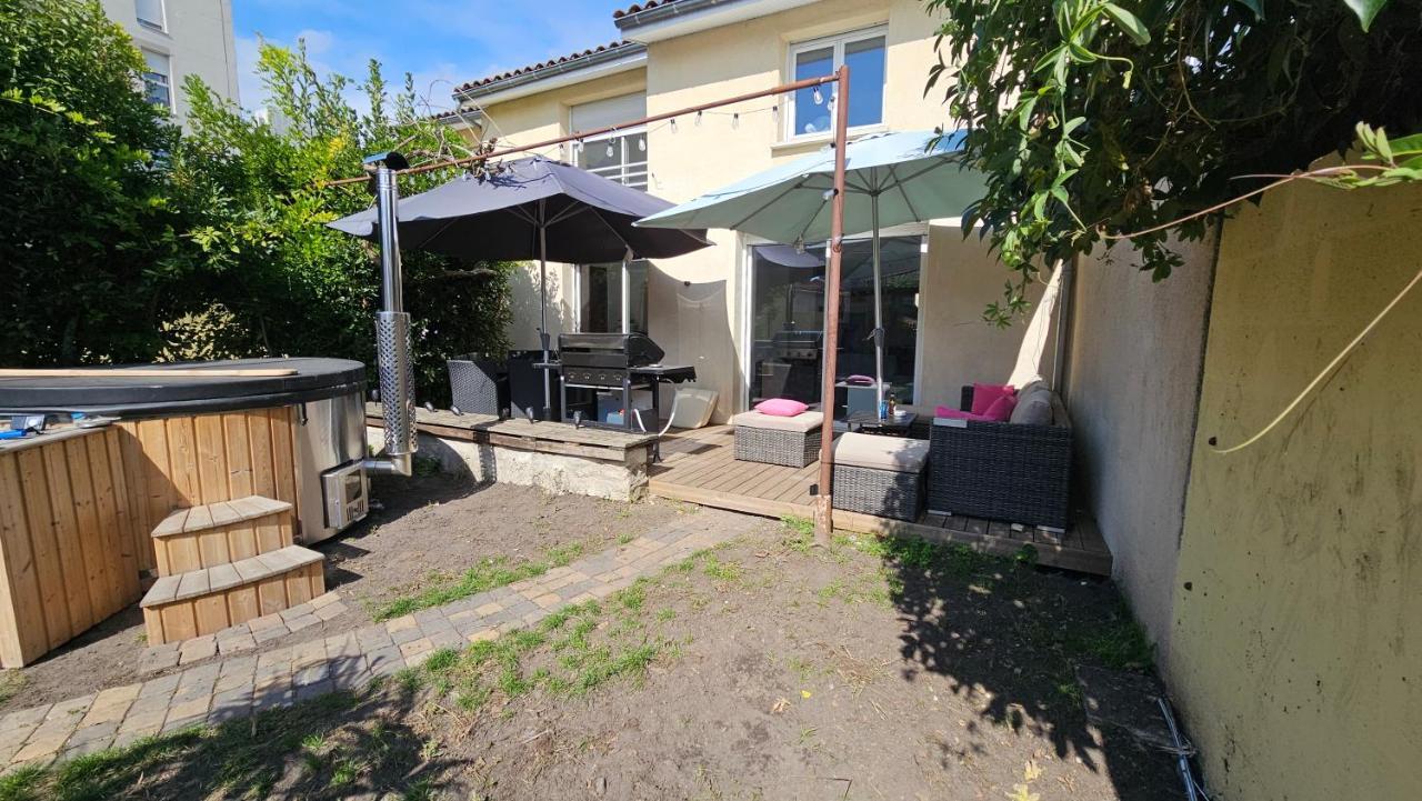 Bed To Rent - Maison Calme Avec Jacuzzi Sous Supplement Bordeaux Luaran gambar